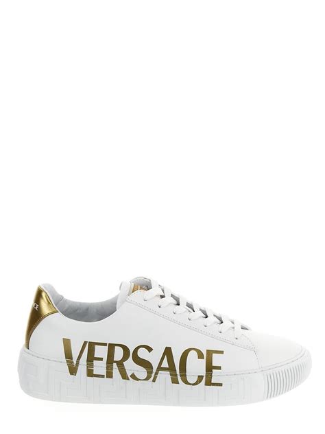 versace collection lace up sneaker|Versace lace up sneakers.